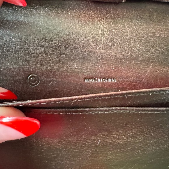 Coach Vintage Kisslock Mahogany Leather Wallet - Picture 12 of 14